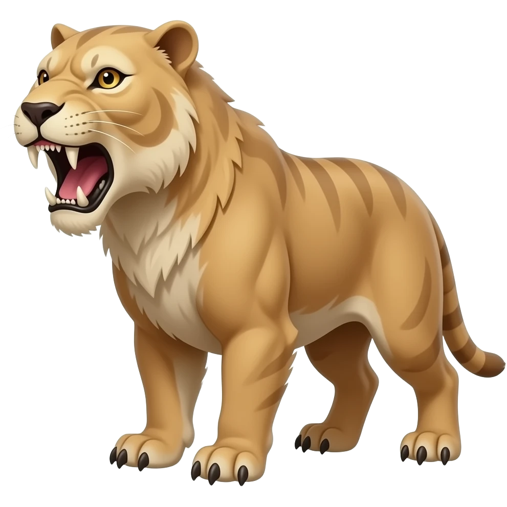Smilodon emoji