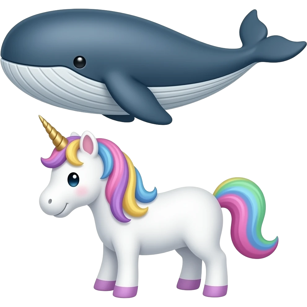 🐋🦄 emoji