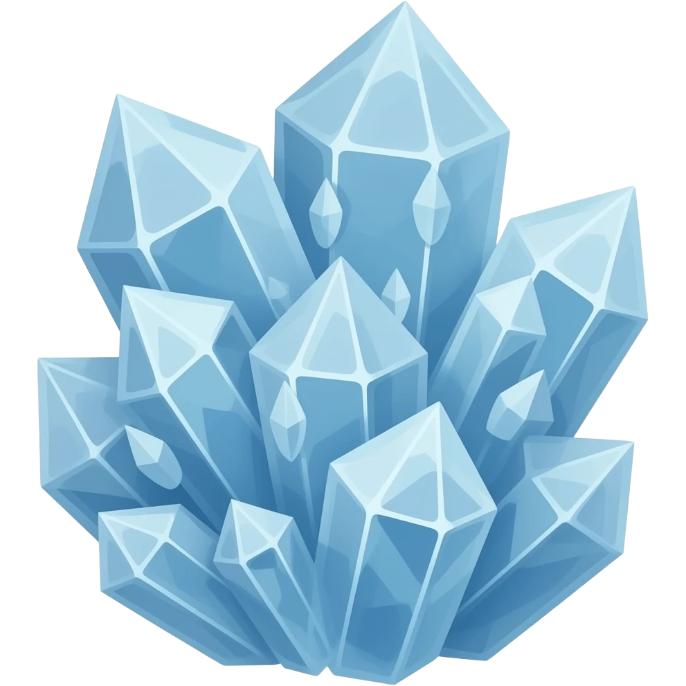 ice crystal emoji