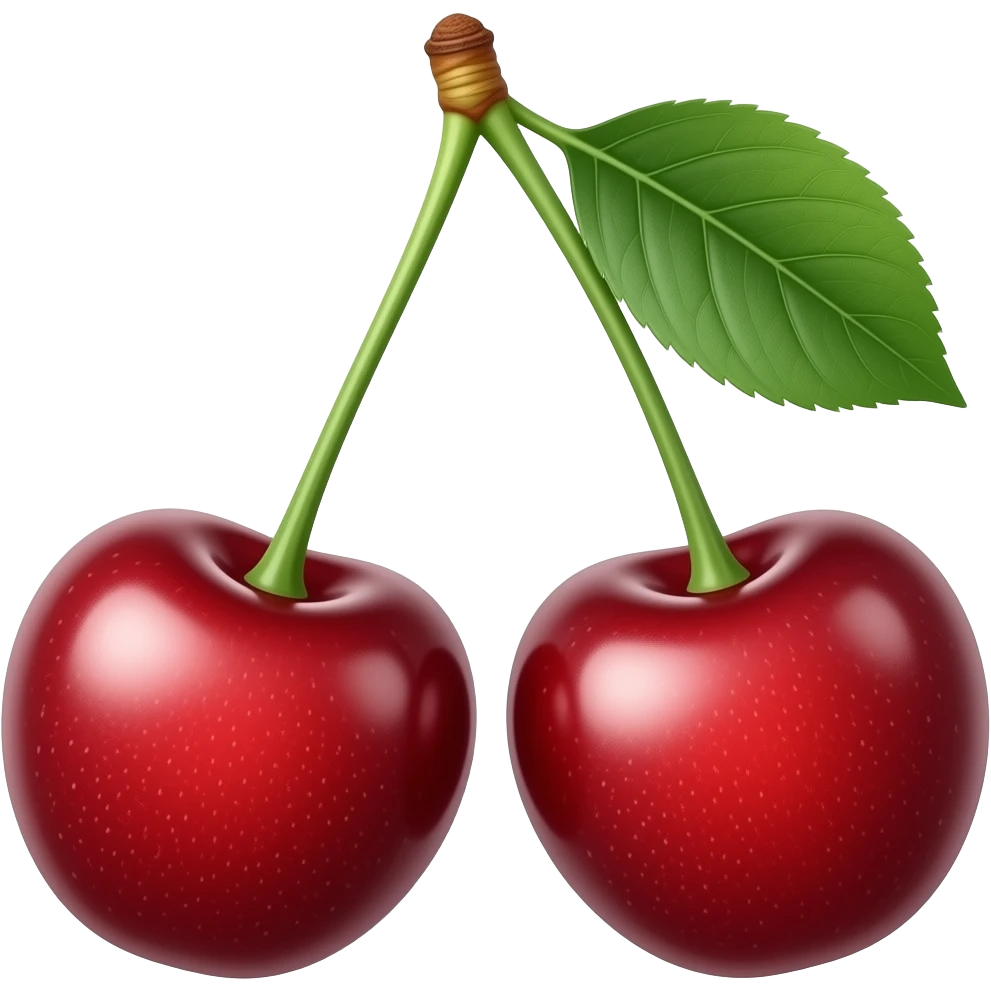two cherries emoji
