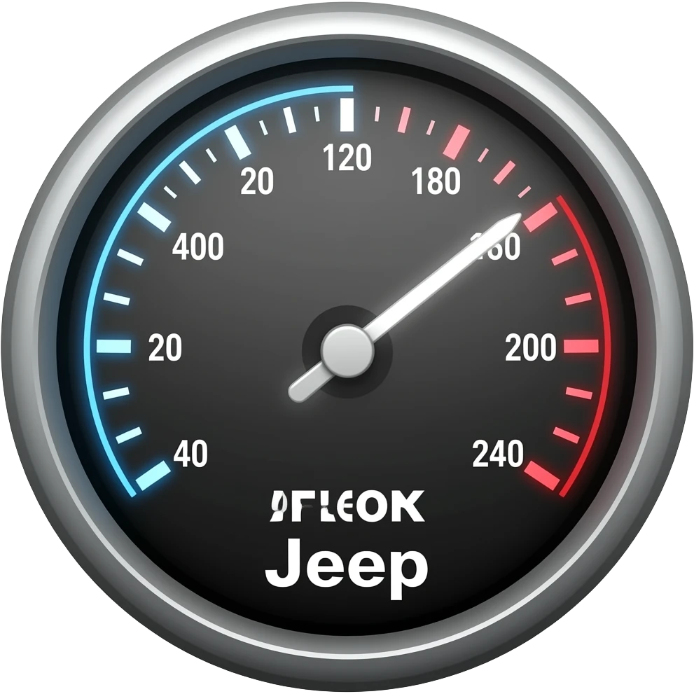 electric dashboard of a jeep with erros emoji | AI Emoji Generator