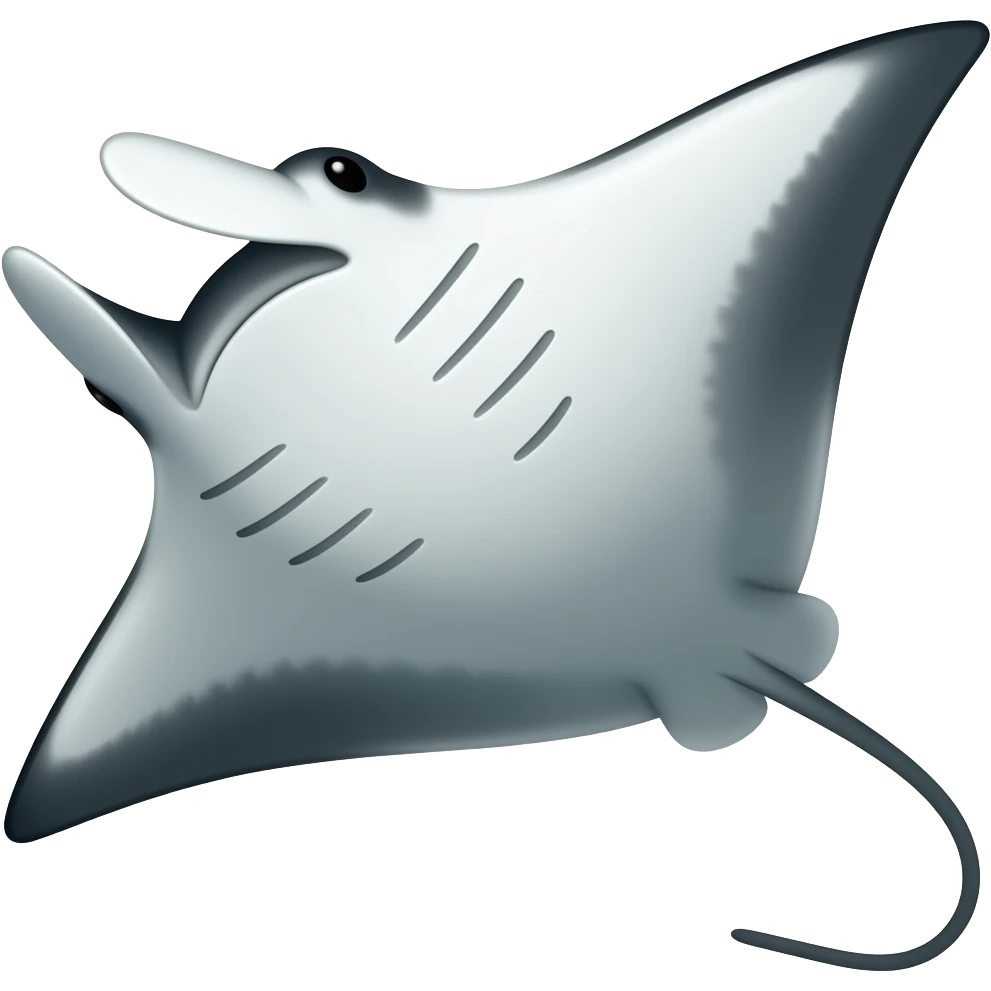 Manta ray emoji