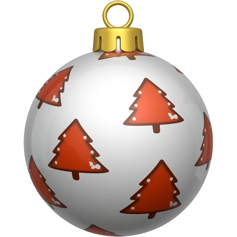 Christmas ornament emoji