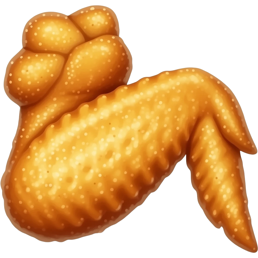 lemon-pepper flavored chicken wing emoji