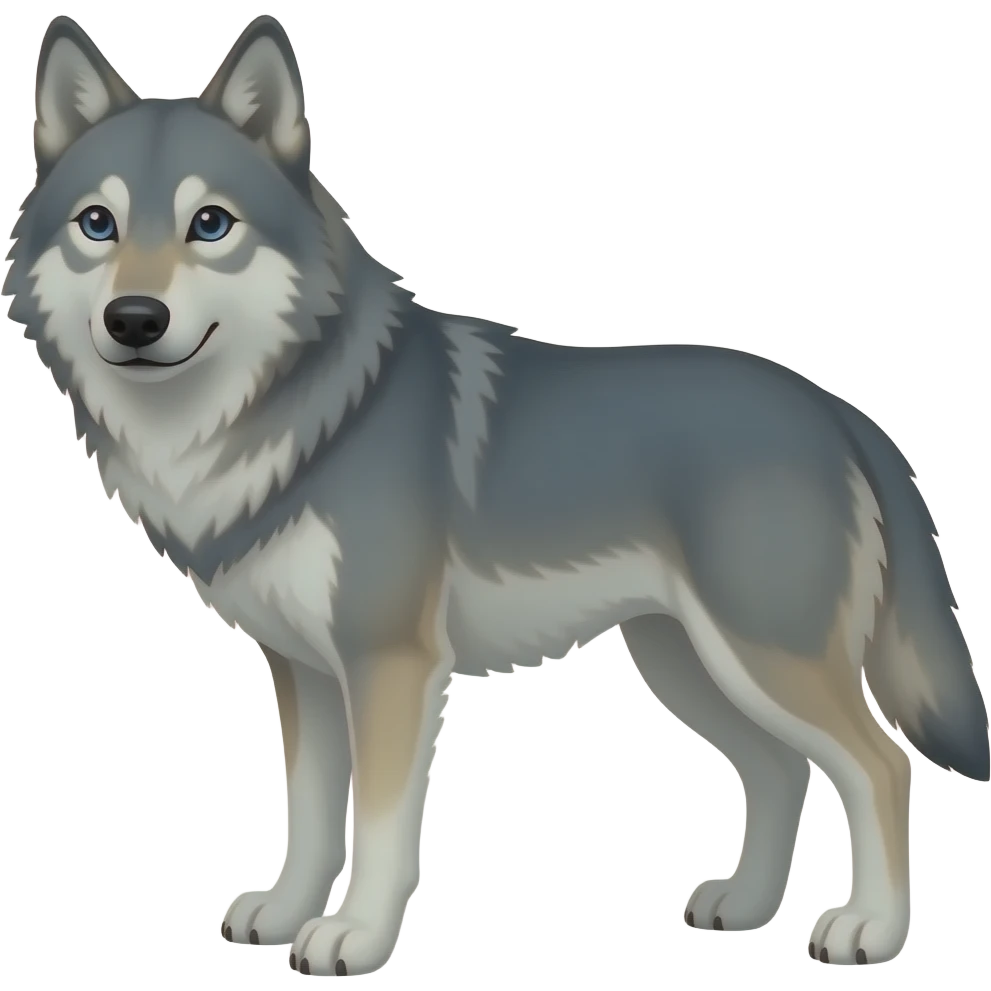 Wolf emoji