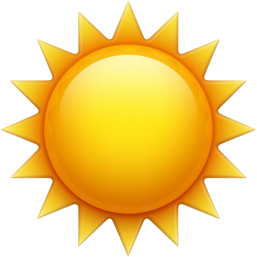 sun emoji