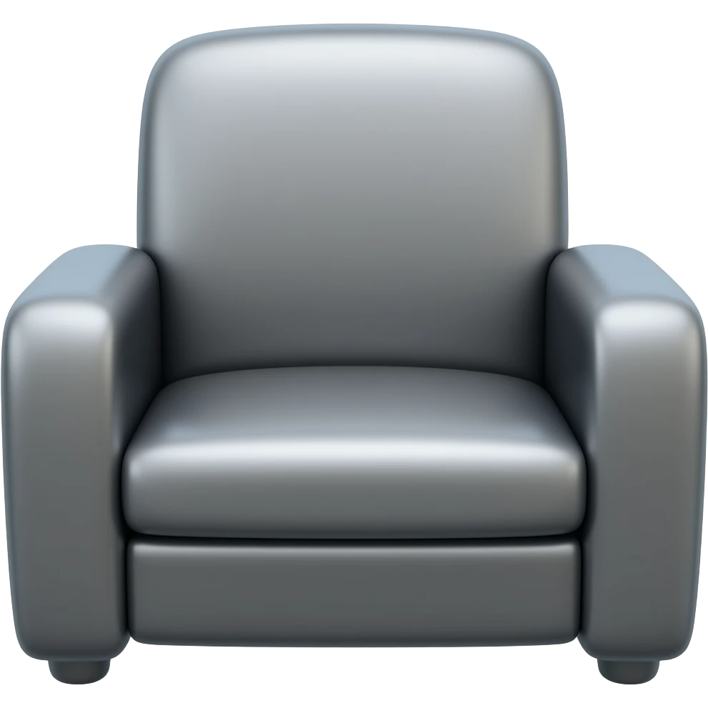 cartoonish style cushion chair game assert emoji