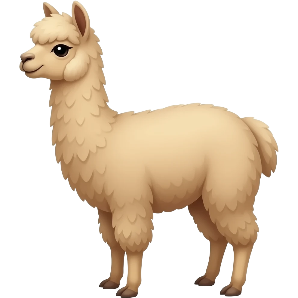 Alpaca emoji