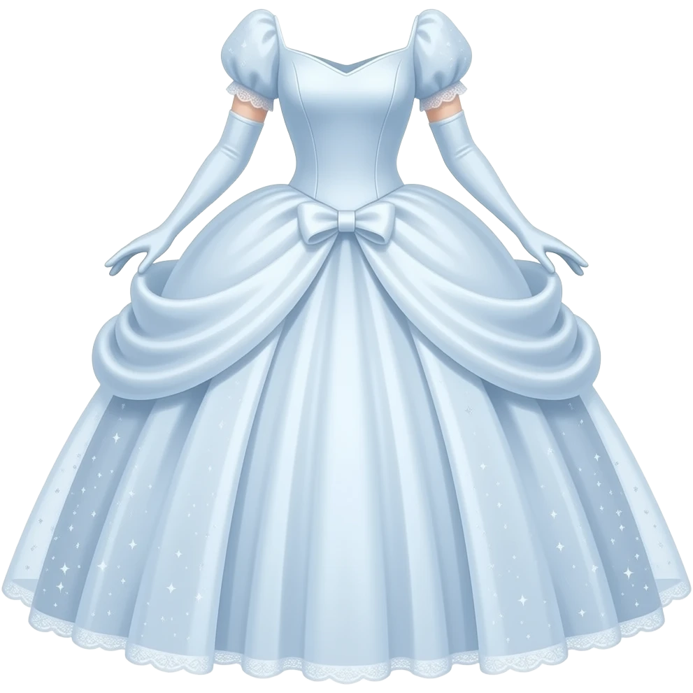 cinderella type dress emoji