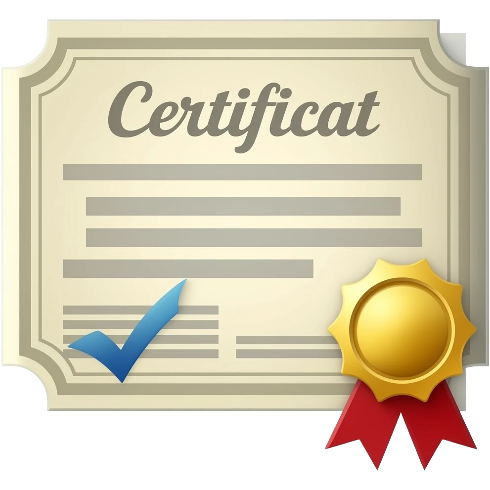 Meta certificat emoji