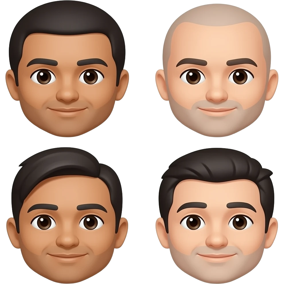 rostos emoji