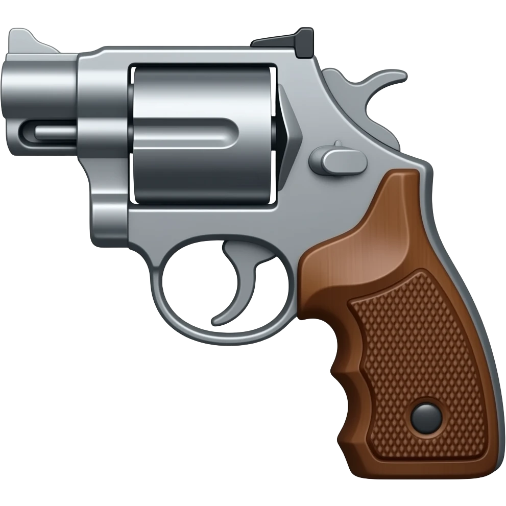 Пистолет в другую сторону emoji