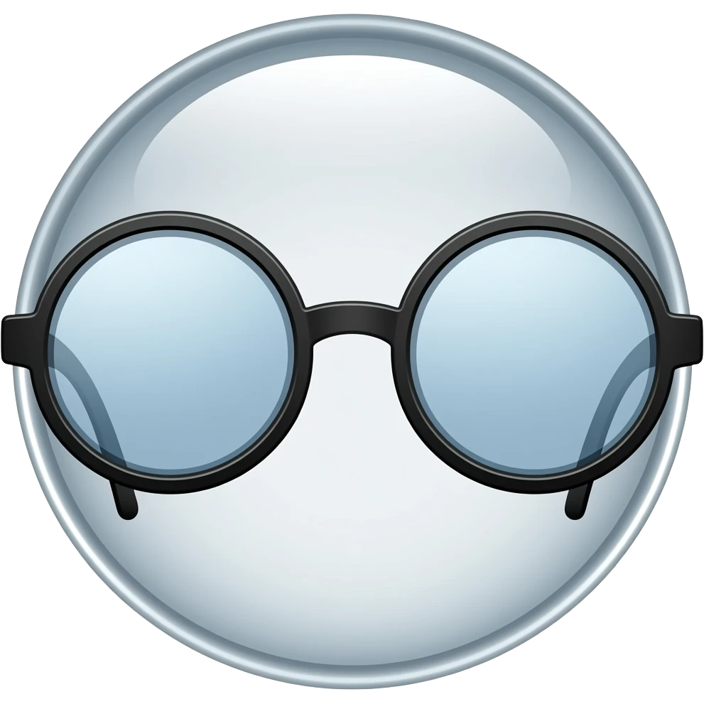 Round Glasses emoji