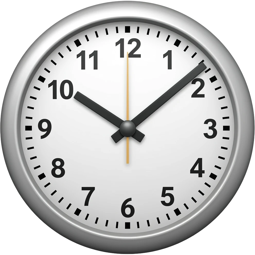 Clock it emoji