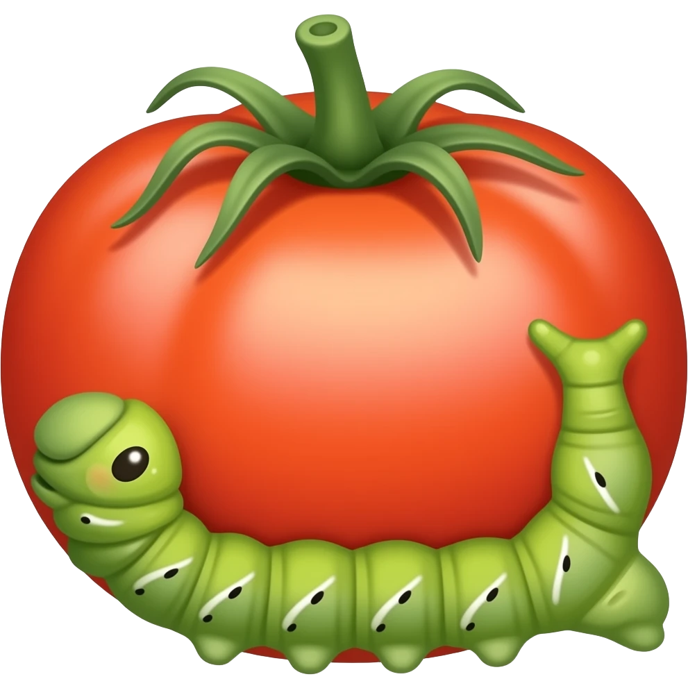 tomato hornworm emoji