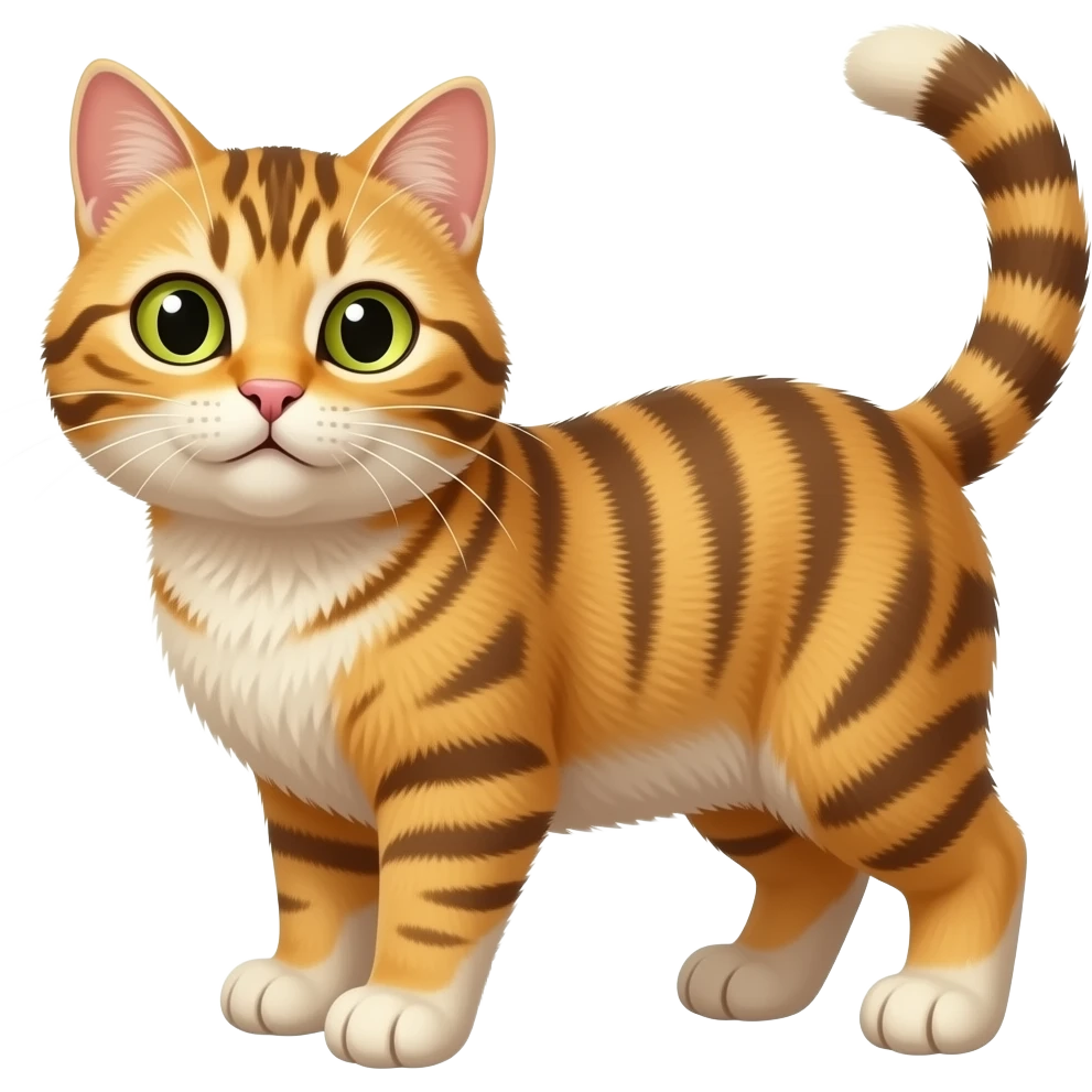 Goofy cat emoji