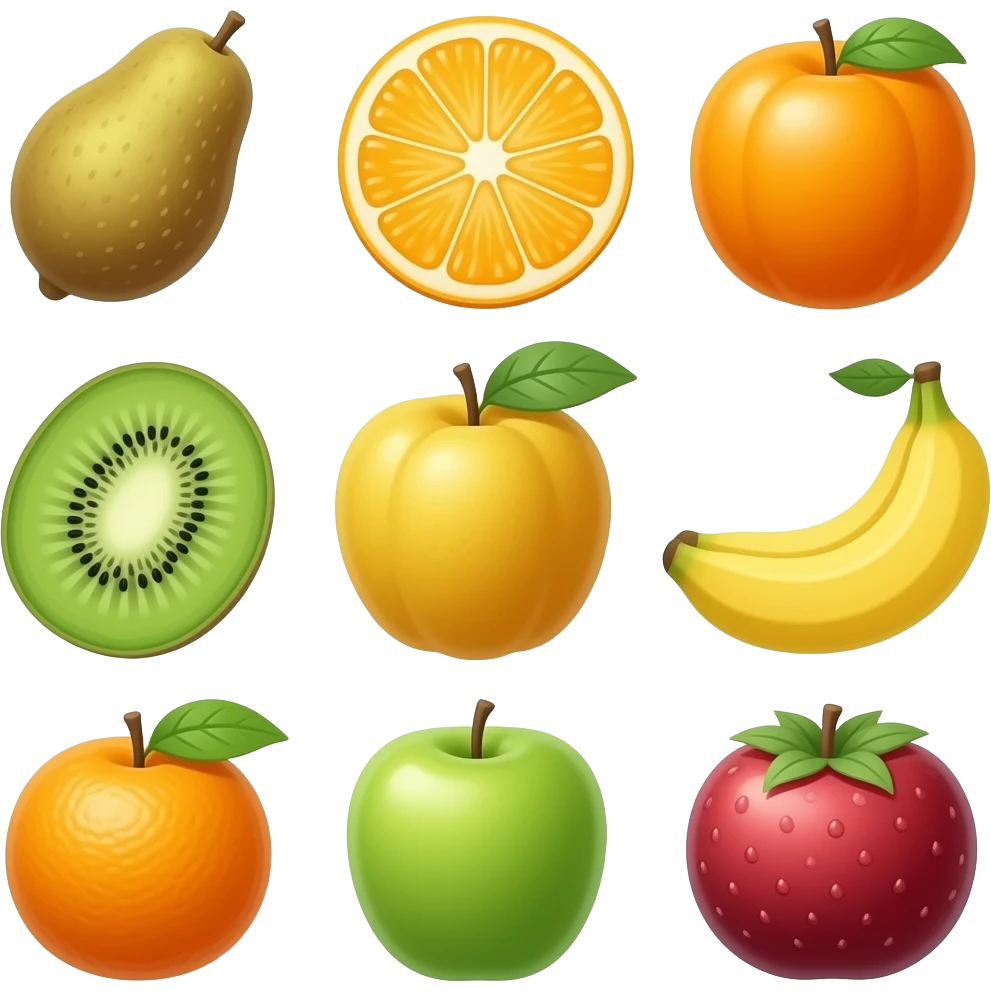 fruits emoji