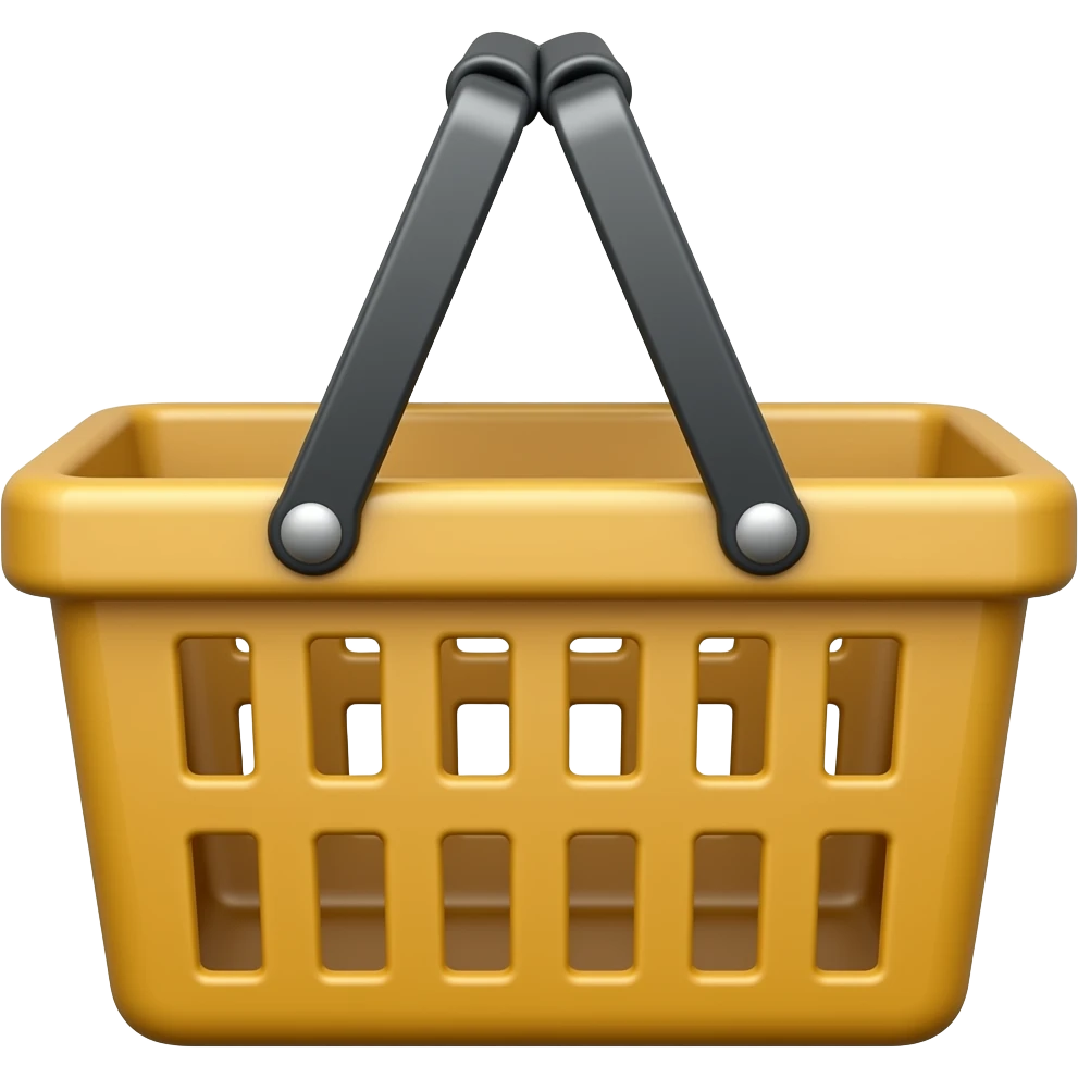 shopping basket emoji