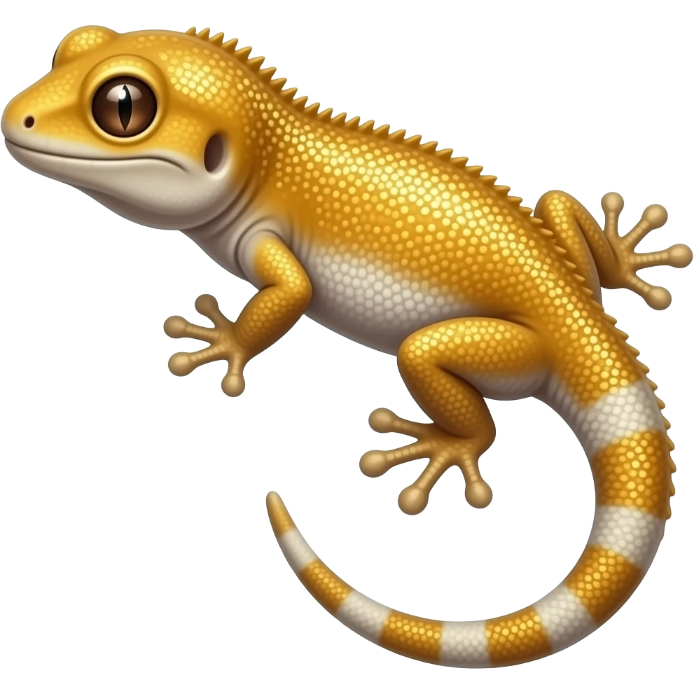 gold dust day gecko emoji