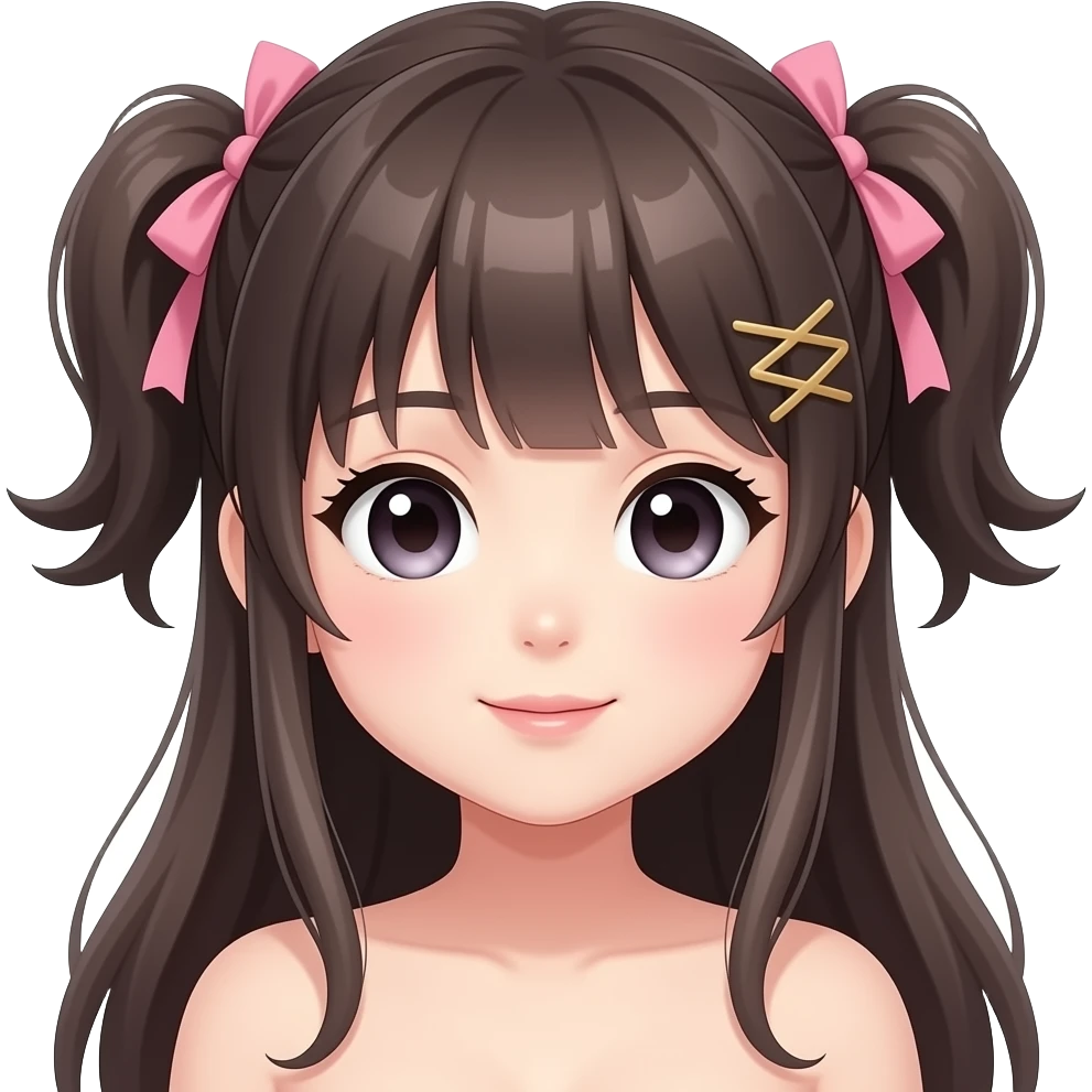 Anime girl vagina when naked emoji