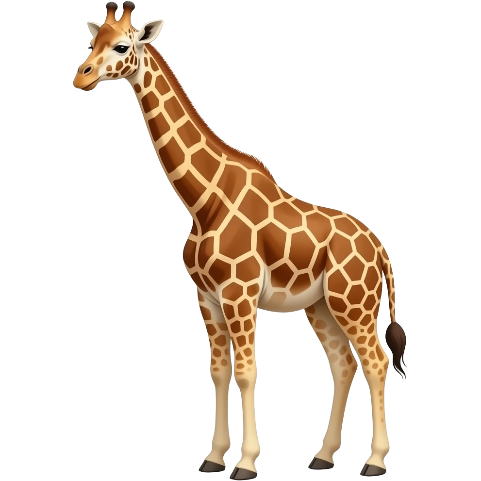 Create A giraffe emoji