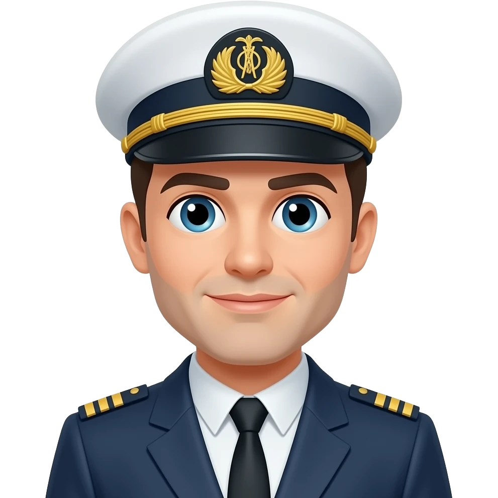 piloto de buque emoji