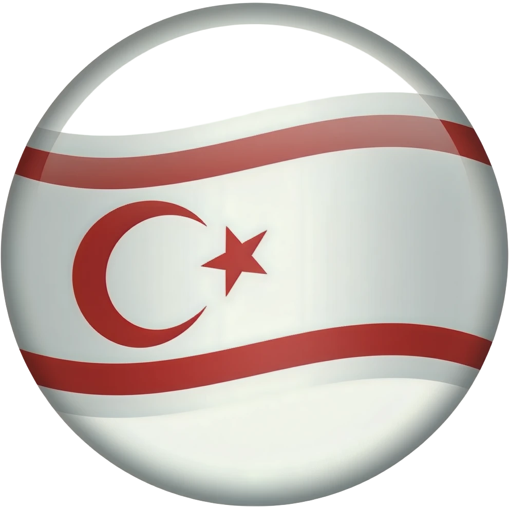 Turkish Republic of Northern Cyprus flag emoji (iOS) emoji