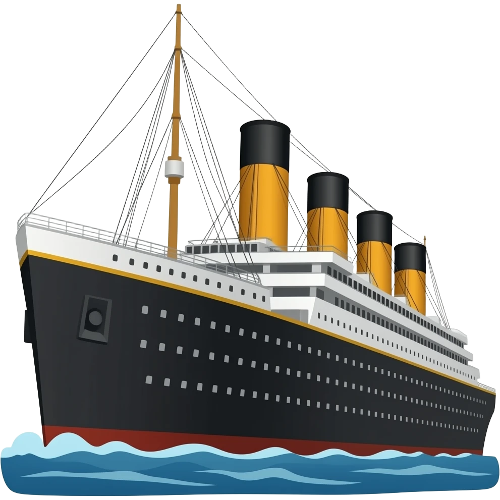 Titanic emoji