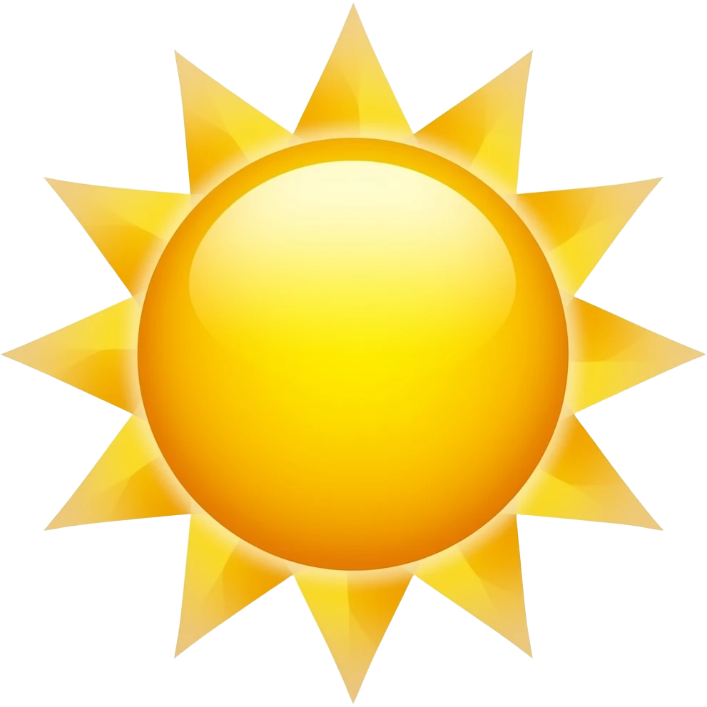 Sun emoji