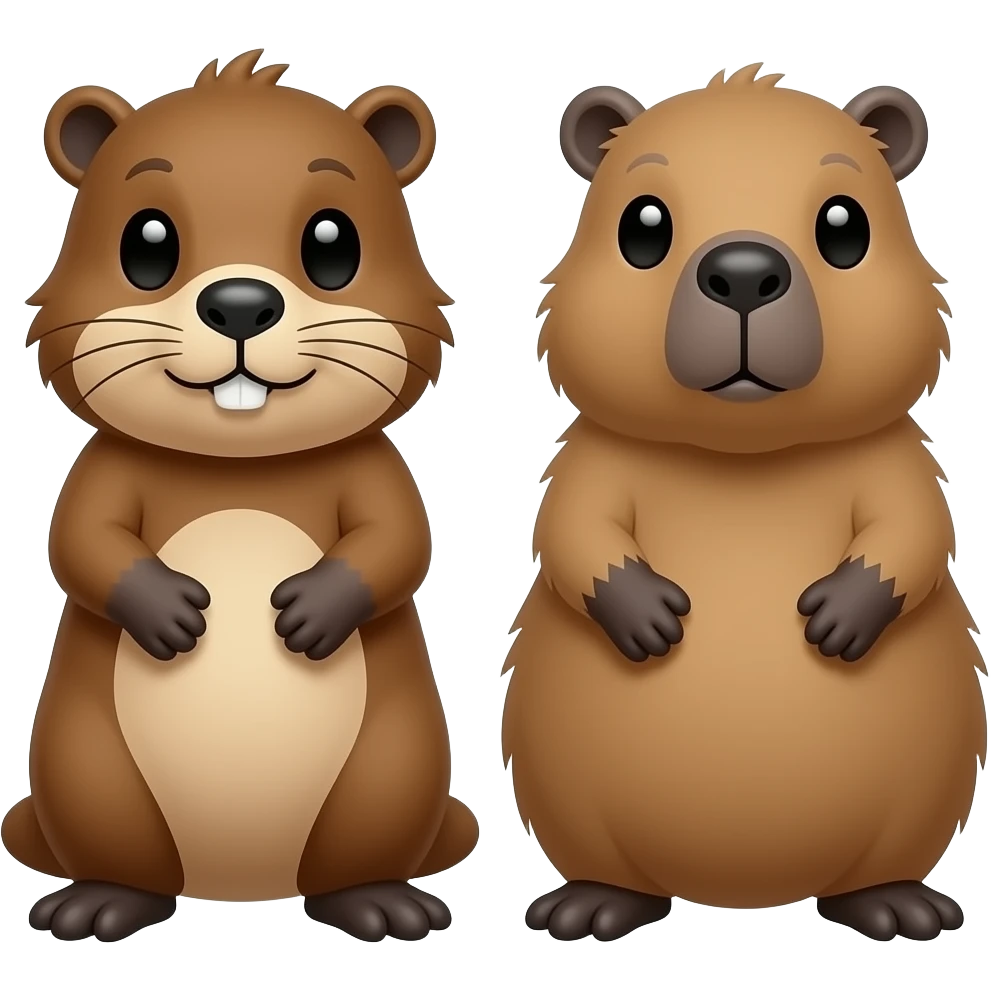Beaver+Capybara emoji