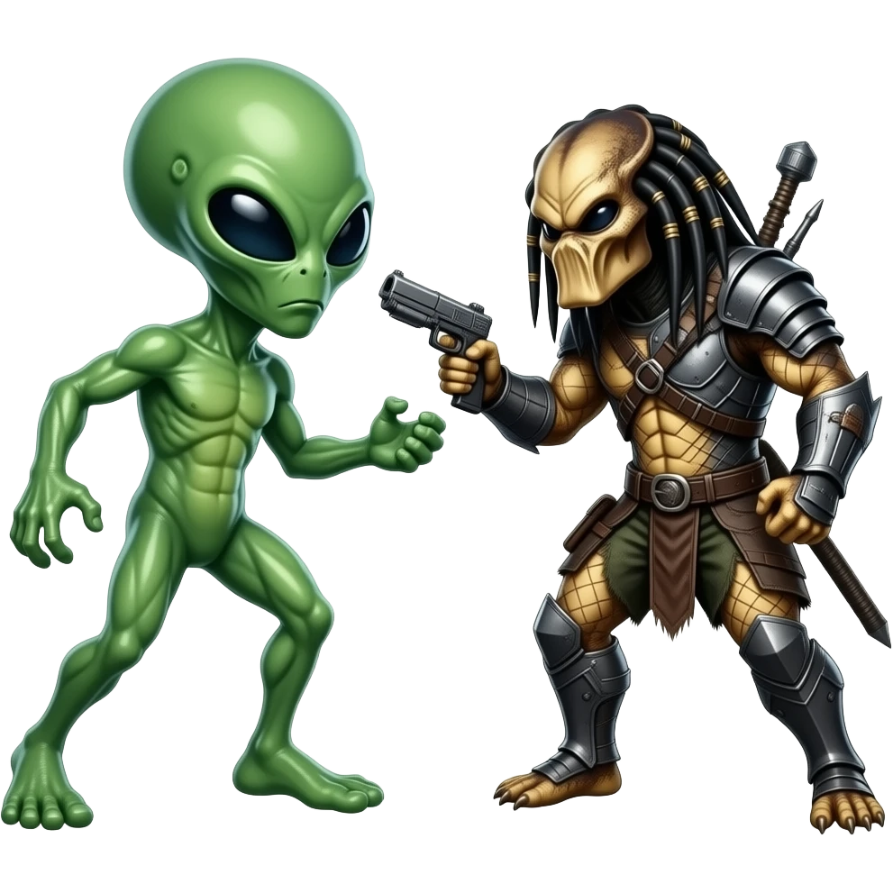 alien Vs predator emoji