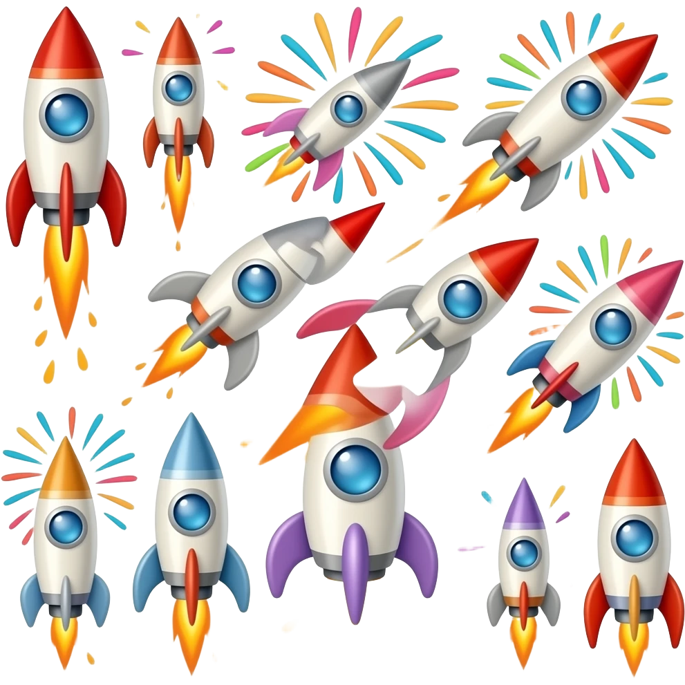 Firework Rockets emoji