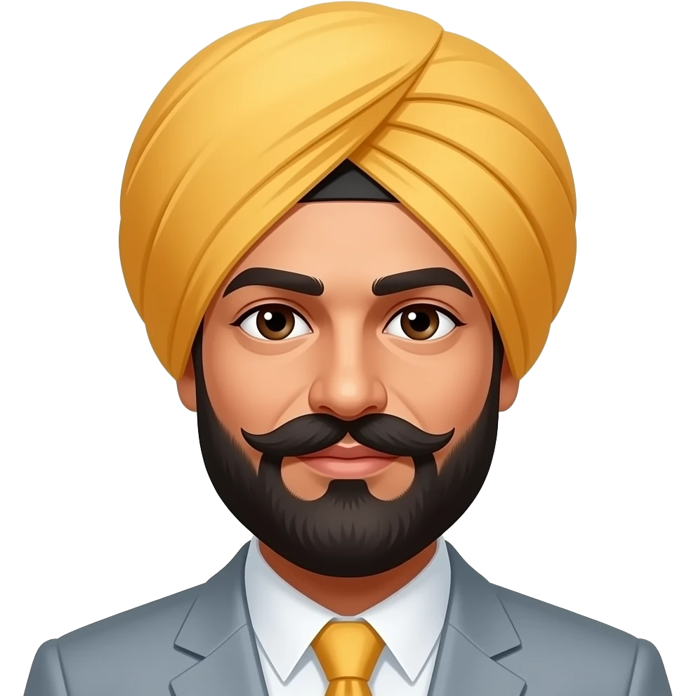 Sardar ji Saab  doy new emoji