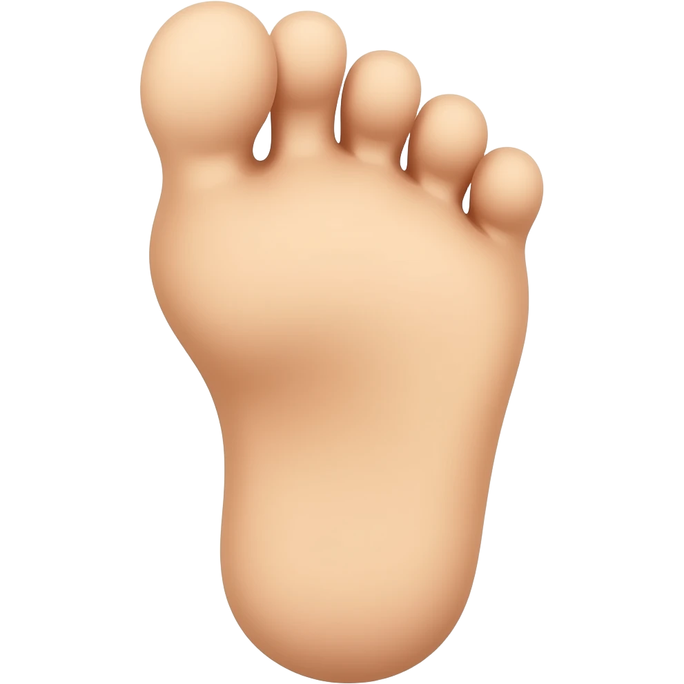 Ayak  tabanı emoji