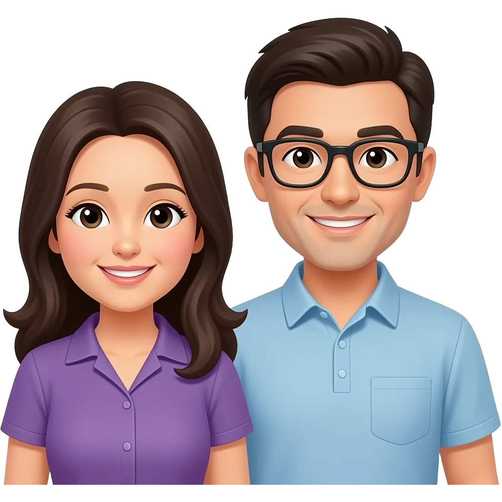 mom and dad emoji