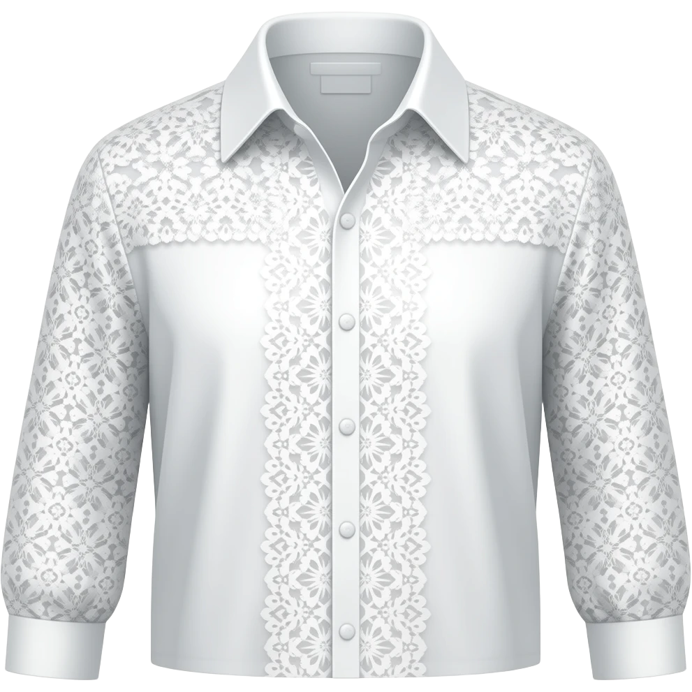lace blouse emoji