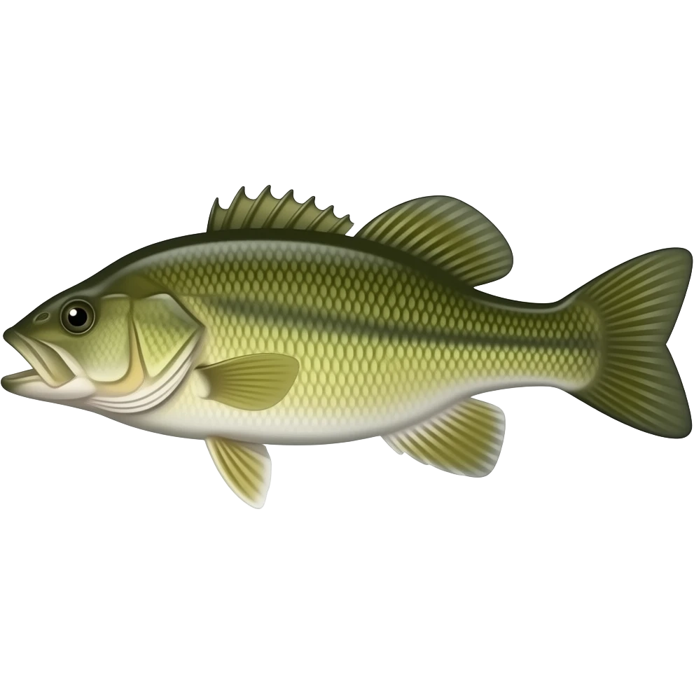 20 pound largemouth bass emoji