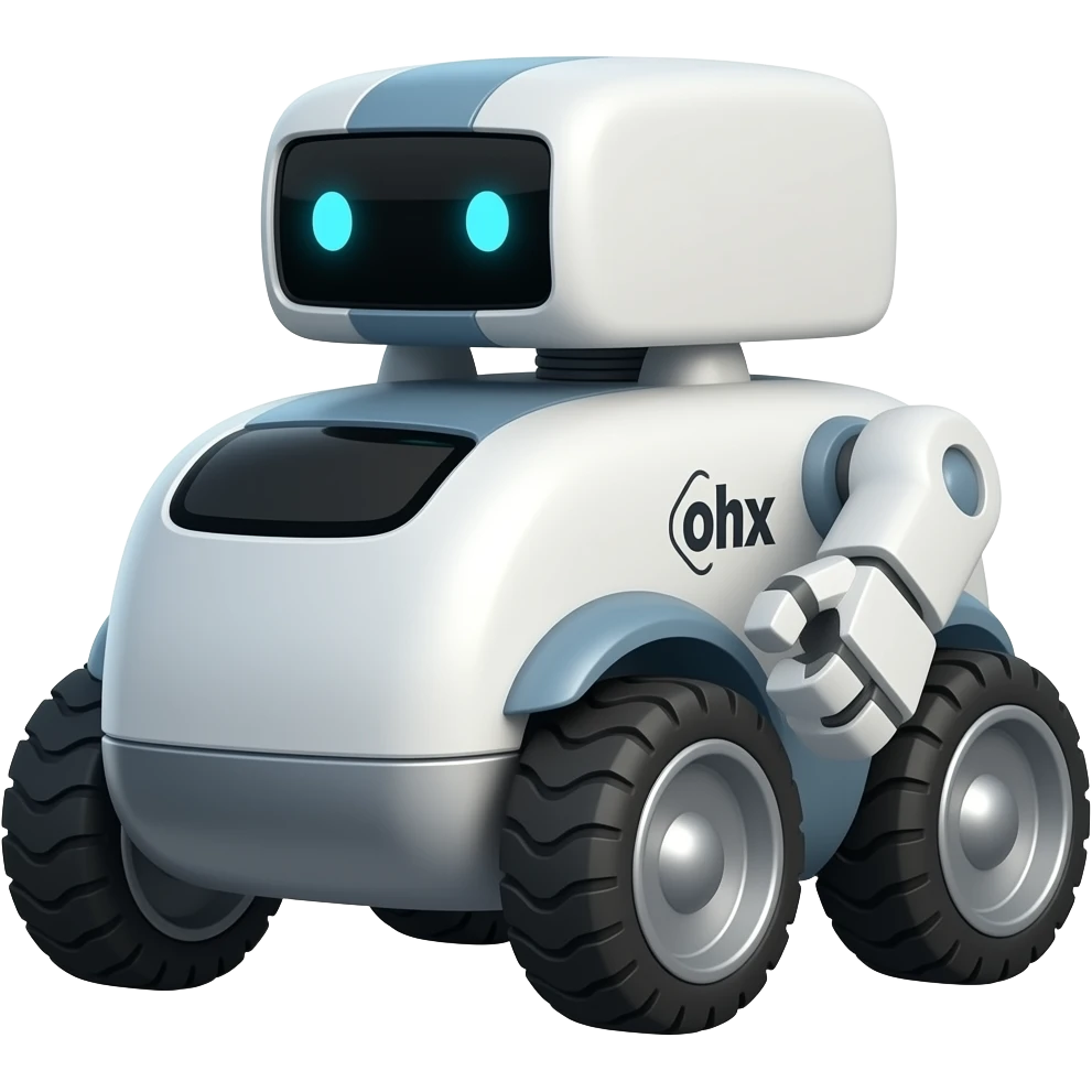 delivery robot emoji