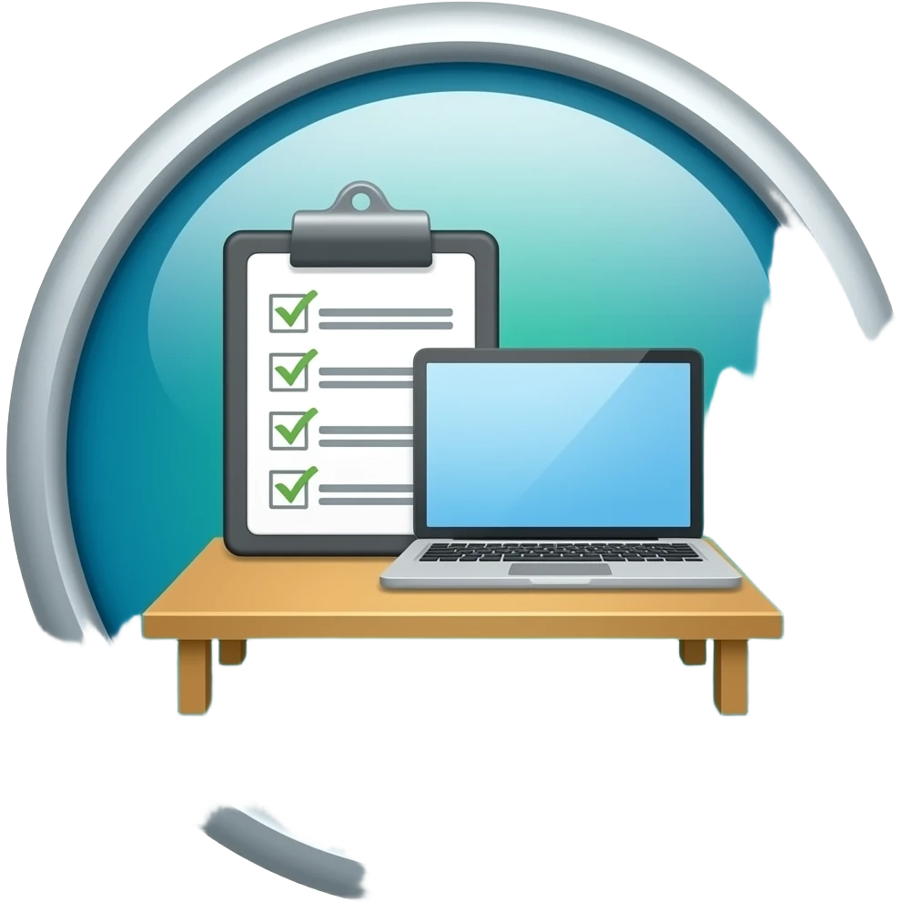 give me an application logo that manage personal daily tasks workspaces emoji