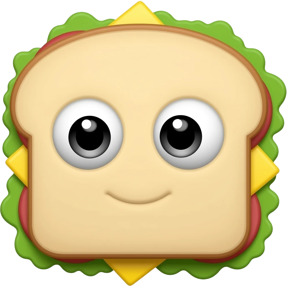 Make this🫪 have its eyes far away more emoji