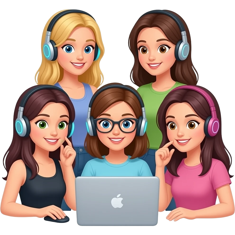 ciber amigas emoji