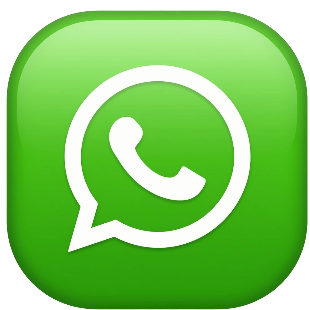 WhatsApp logo emoji