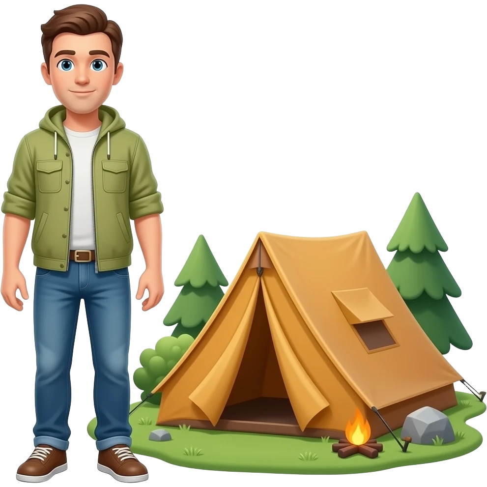 camping emoji