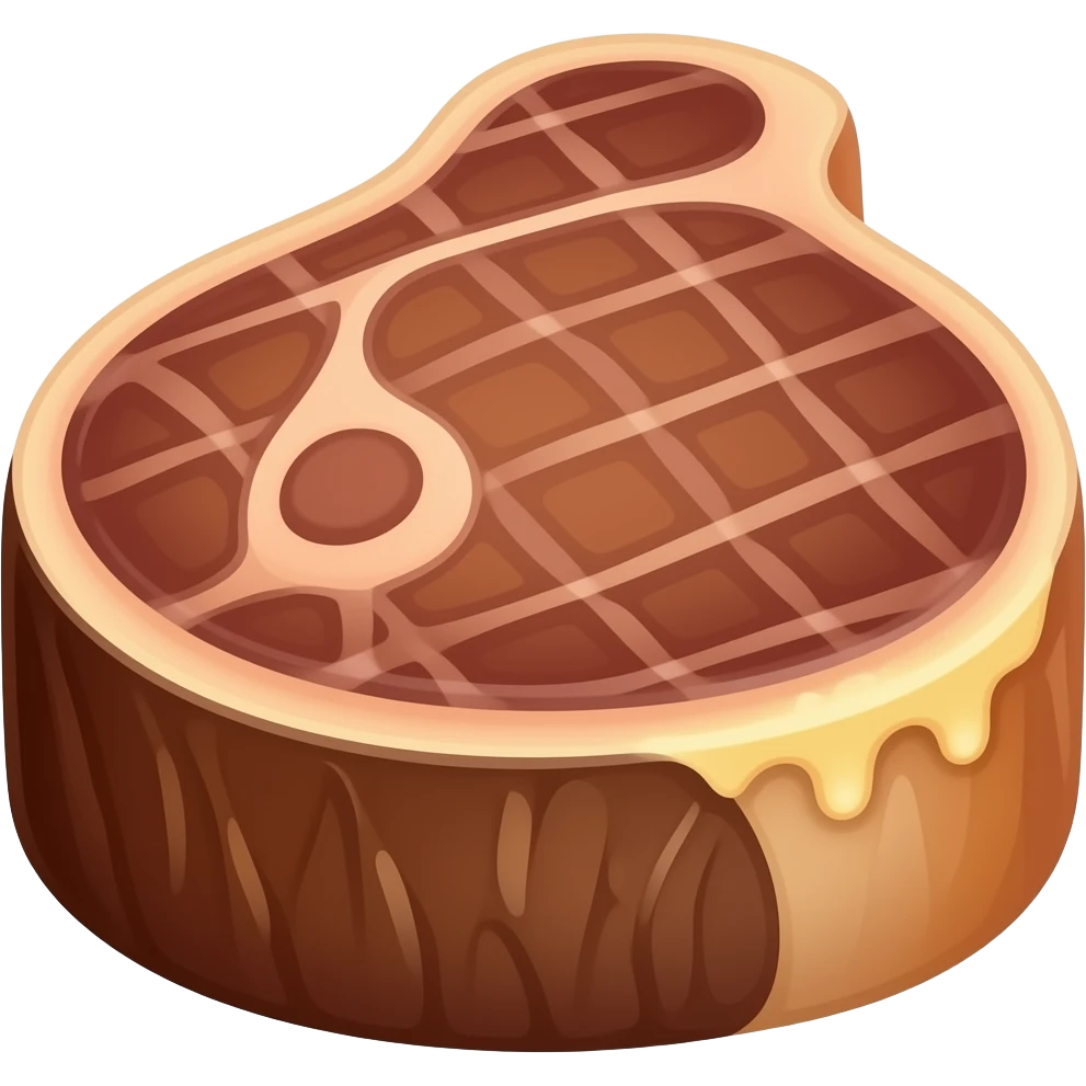 cooked steak emoji emoji