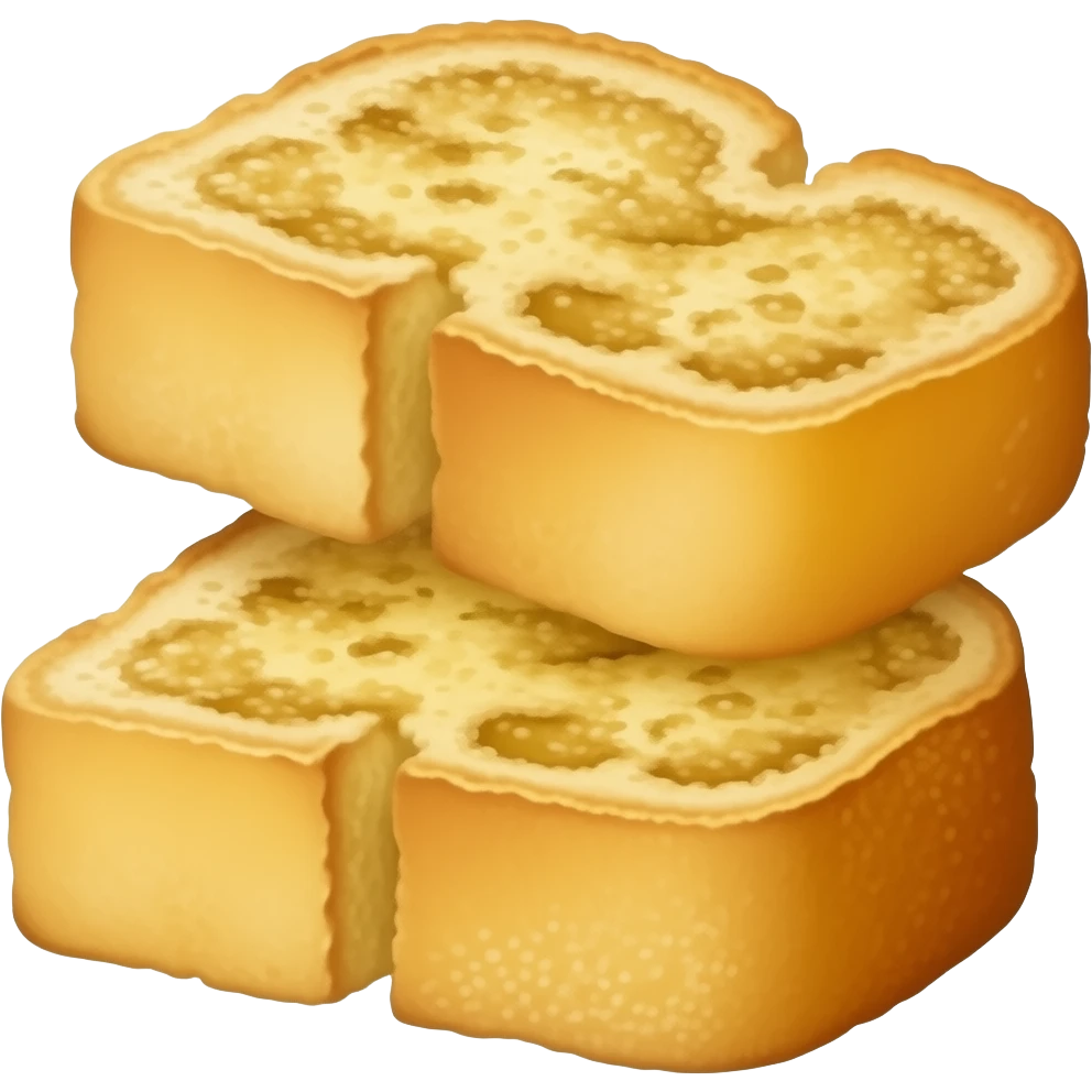 garlic bread cubes emoji