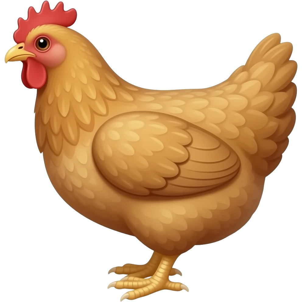 chicken emoji