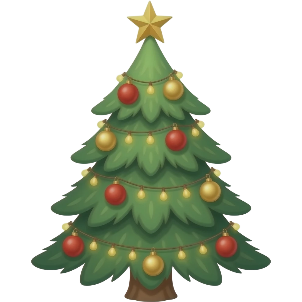 pine tree noel emoji
