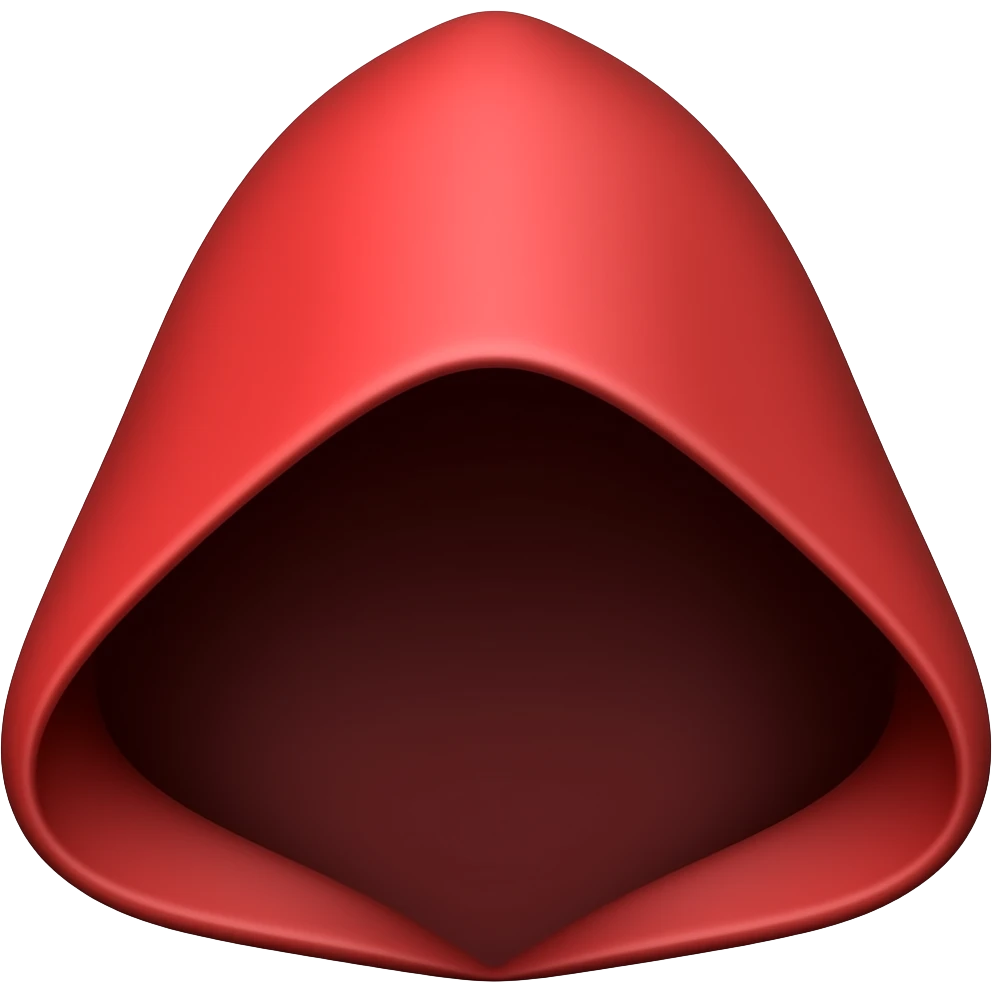 Red hood emoji