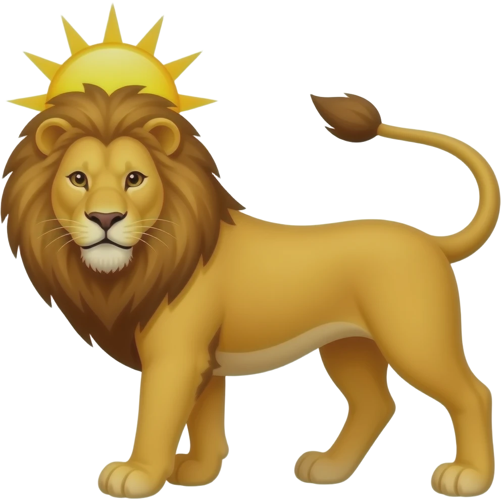 پرچم شیر و خورشید emoji