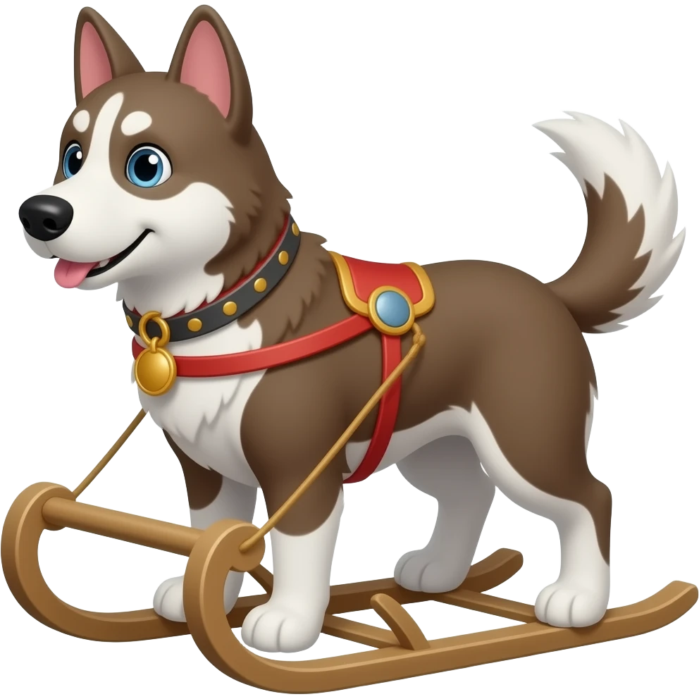Dog Sled emoji
